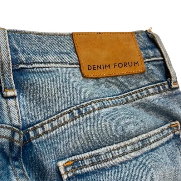 Denim Forum Yoko High Rise Slim Jeans 25 - Picture 3 of 6